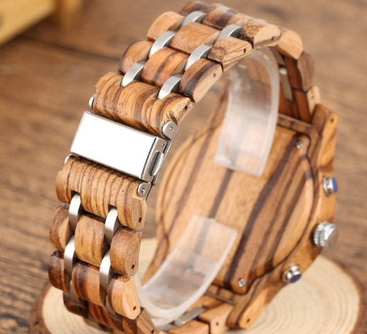 Wooden quartz watch fashion couple Watch