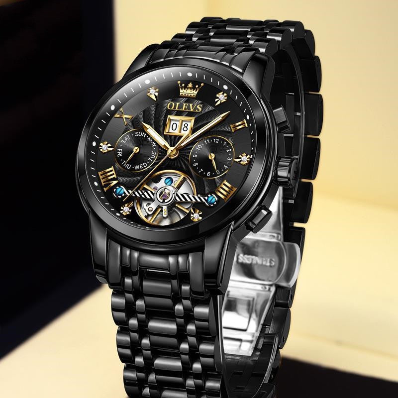 Automatic Mechanical Watch Business Multifunction Men