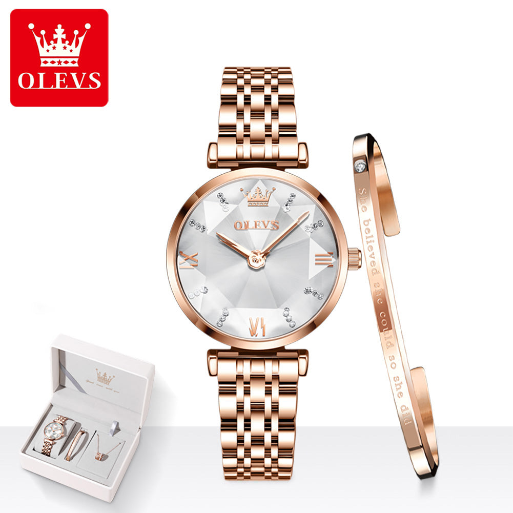 Olevs Fashion Casual Luxury Watch Women Waterproof