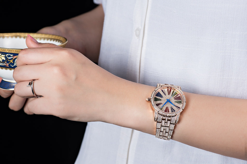 Wrist Luxury Fashion Brand  Iced Out Watch Quartz Watch for Unisex  Wrist Watch