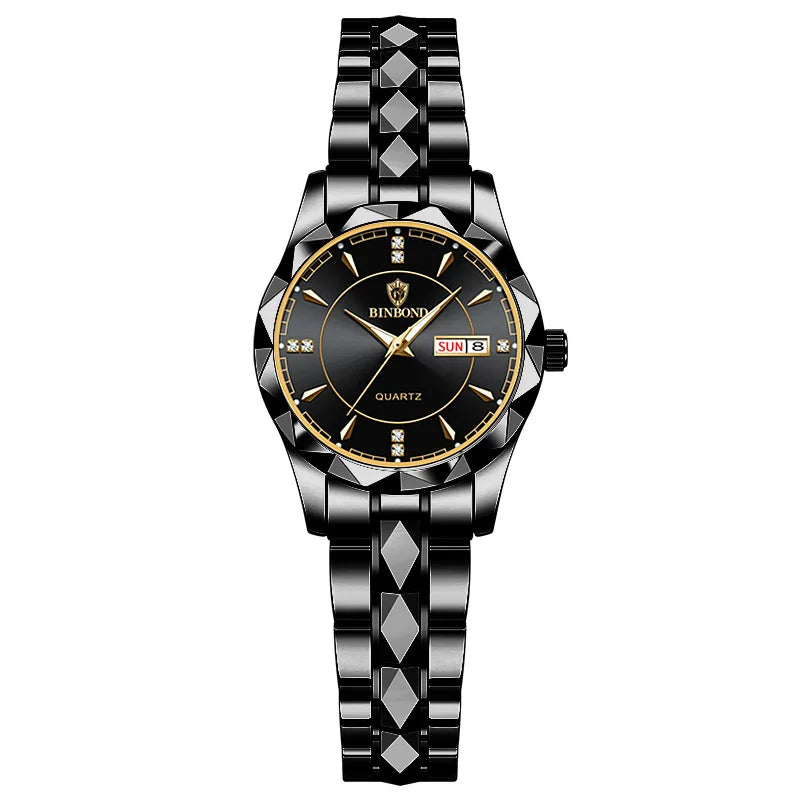 Binbond 5552 B5552 Model Luxury Gold Men Stainless Steel