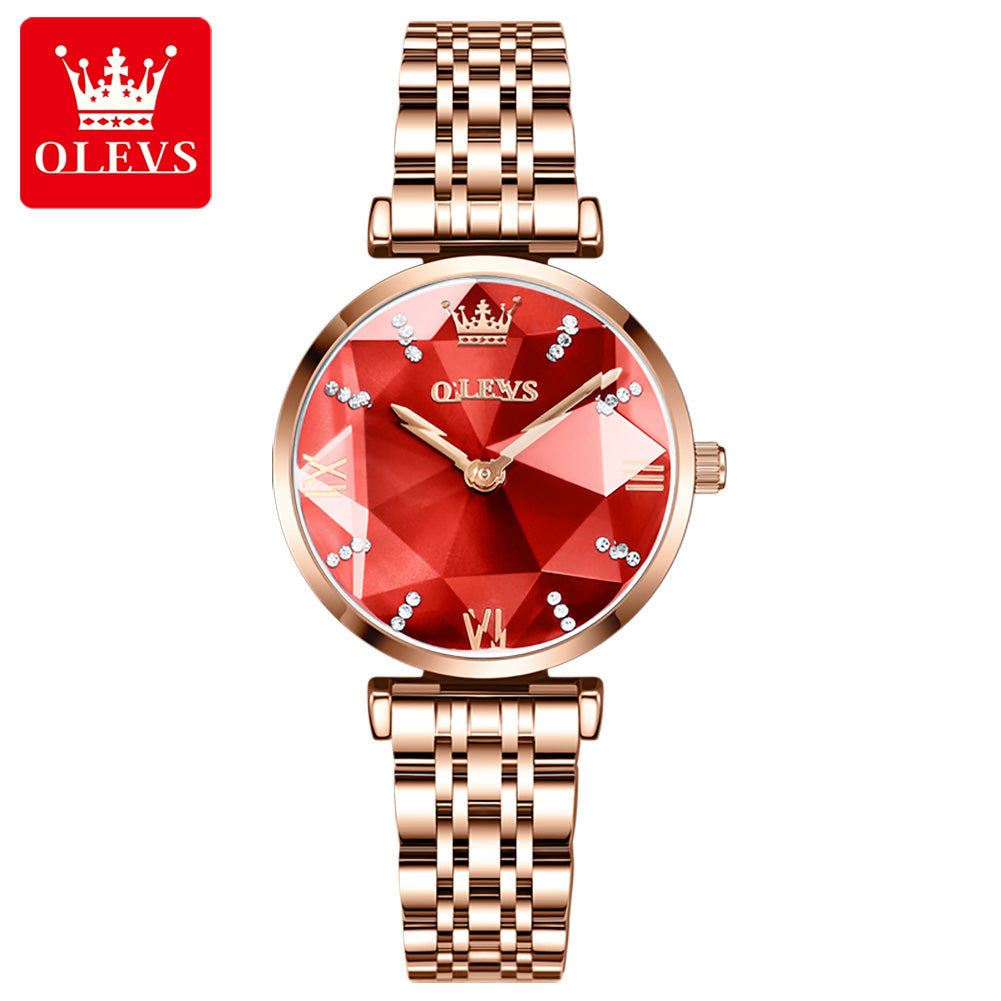 Olevs Fashion Casual Luxury Watch Women Waterproof