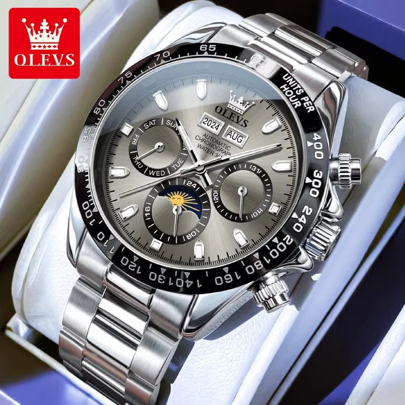 OLEVS 6654 Men's Automatic Mechanical Watch Luxury
