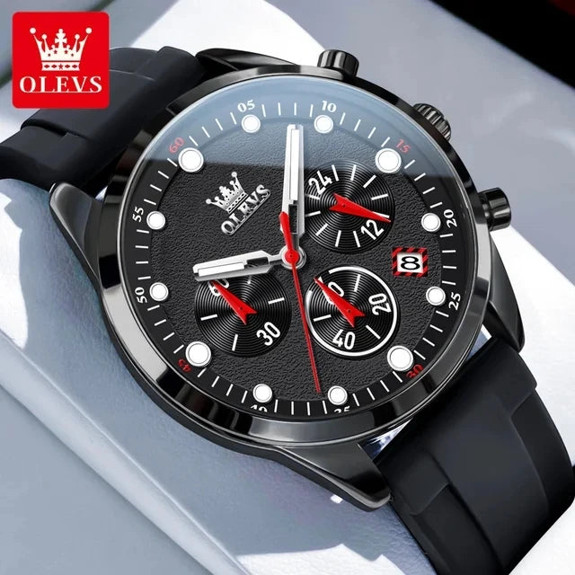 OLEVS 5602 Luxury Classic Mens Style Original Quartz Men's Watch