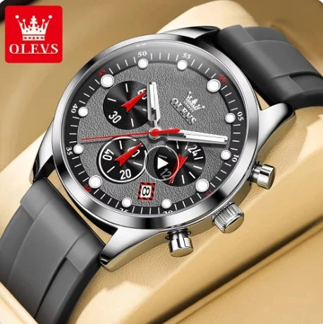 OLEVS 5602 Luxury Classic Mens Style Original Quartz Men's Watch