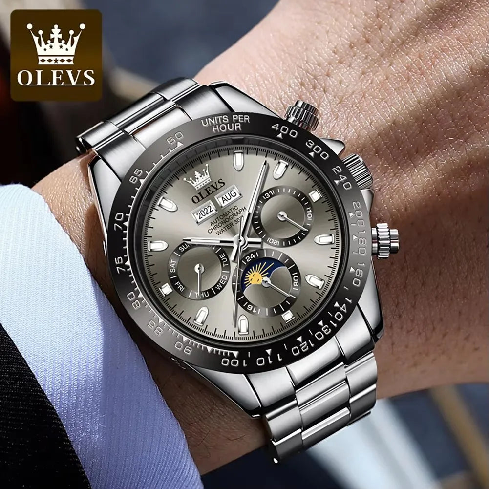 OLEVS 6654 Men's Automatic Mechanical Watch Luxury