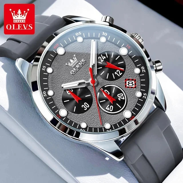 OLEVS 5602 Luxury Classic Mens Style Original Quartz Men's Watch