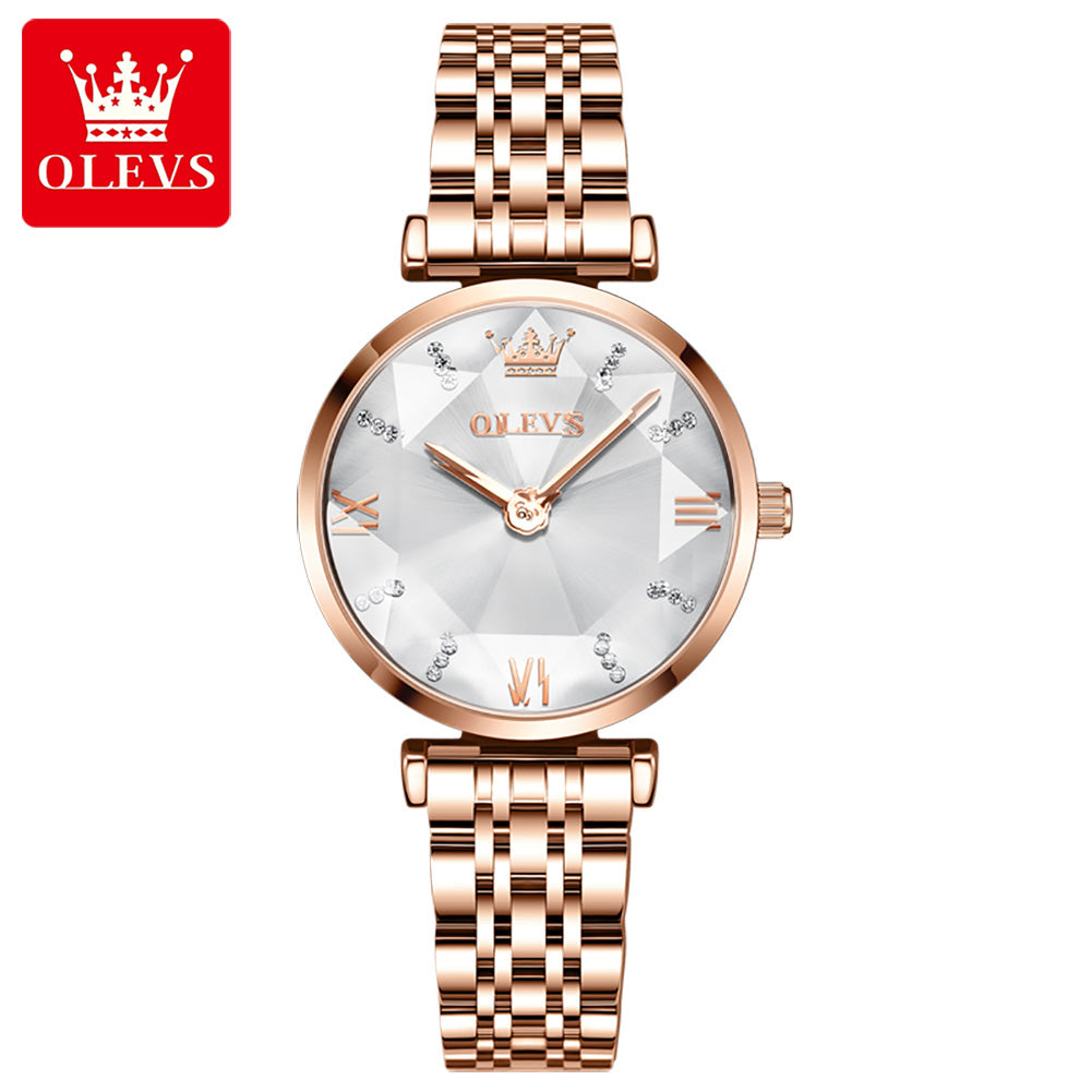 Olevs Fashion Casual Luxury Watch Women Waterproof