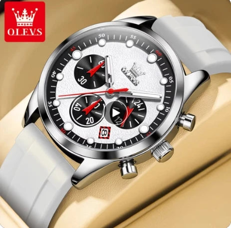 OLEVS 5602 Luxury Classic Mens Style Original Quartz Men's Watch