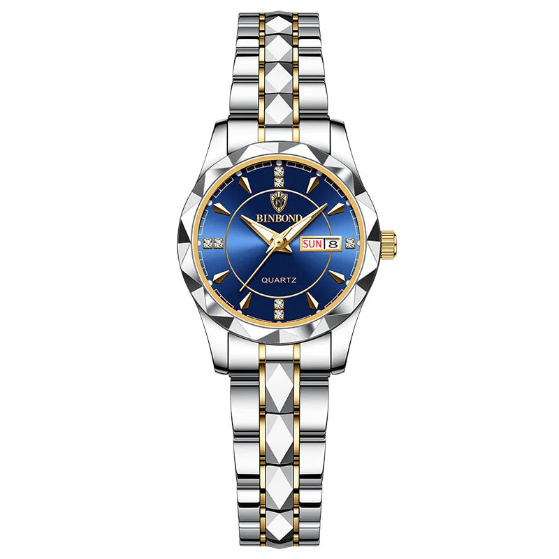 Binbond 5552 B5552 Model Luxury Gold Men Stainless Steel