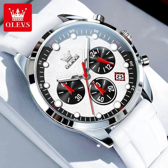 OLEVS 5602 Luxury Classic Mens Style Original Quartz Men's Watch